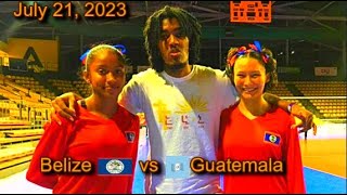 Belize vs Guatemala U19 Female Volleyball Championship Day 6 Game 3 July 21 2023 [upl. by Sayres]