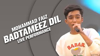 Badtameez Dil  Live Performance Mohammad Faiz  Md Faiz universe  Lamha Nur [upl. by Iona]