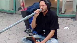 Didgeridoo Man in Hamburg Germany [upl. by Lamok]