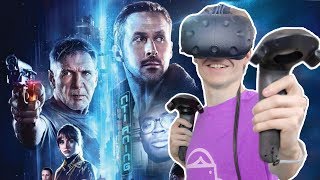 BLADE RUNNER IN VIRTUAL REALITY  Blade Runner 2049 VR Experience HTC Vive Gameplay [upl. by Nasar]