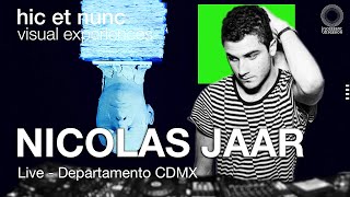 hic et nunc  Nicolas Jaar Live  Departamento CDMX [upl. by Nananne]