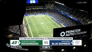 Winnipeg Blue Bombers vs Saskatchewan Roughriders 2024 Western Final Full Game [upl. by Giustino803]