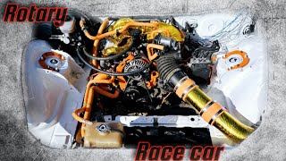 RX8 231 Rotary track car gets a new engine and engine bay [upl. by Aryas]