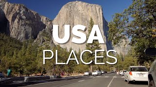 50 Best Places to Visit in the USA  Travel Video [upl. by Narcissus]