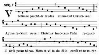 Victimae paschali laudes  Sequentia in die Ressurectionis [upl. by Lorenza]