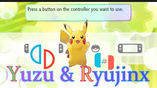 How to fix Error Press a button on the Controller You want to Use  Ryujinx  Yuzu [upl. by Natsrik]