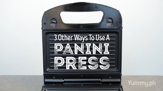 3 Other Ways To Use A Panini Press  Yummy Ph [upl. by Nrev]