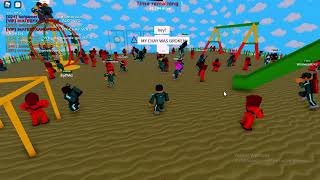 Roblox  Quids Game playing the games 1 eliminated on Round 5 [upl. by Anitsahs746]