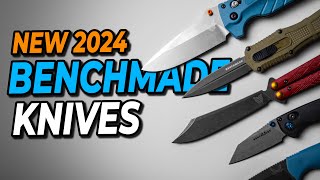 NEW 2024 Benchmade Knives  Exclusive FIRST LOOK [upl. by Kciregor]