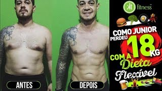 COMO JÚNIOR PERDEU 18KG COM MEU MÉTODO I COACH SÉRGIO [upl. by Latea]