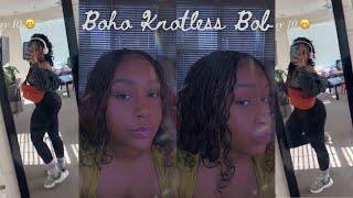 Boho Knotless Bob [upl. by Philipps]