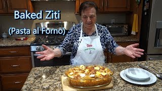 Italian Grandma Makes Baked ZitiRigatoni Pasta al Forno [upl. by Mattias]