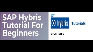 SAP Hybris Tutorial For Beginners  Introduction to Hybris  Part 1 [upl. by Vas]