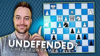 Chess Fundamentals 1 Undefended Pieces [upl. by Suirradal]