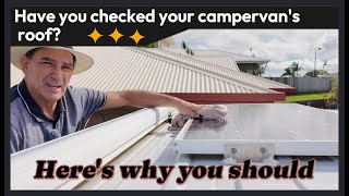 Why Inspect Your RV Roof  The Best Things To Check Now [upl. by Rennob]