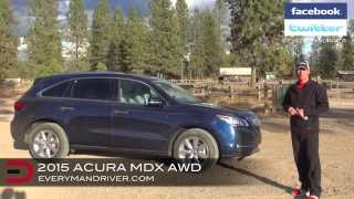 OffRoad Bonus 2015 Acura MDX AWD on Everyman Driver [upl. by Oigile]