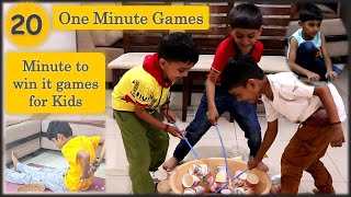 20 One minute games for kids  Kindergarten Games for Small Kids  Motor Skills  Fundoor [upl. by Cirad493]