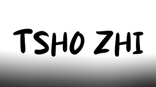 TSHO ZHI Lyrics video [upl. by Kcinimod]