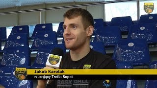 Kwestionariusz w 5 sekund  Jakub Karolak  Trefl Sopot [upl. by Charin]