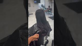 LONG HAIR  SILK PRESS SilkPress Hair Hairgoals [upl. by Nnaeirual]