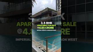 Higher Floor Apartment in Goregaon West at Just 485 CRORE mumbai realestate [upl. by Aztiraj]