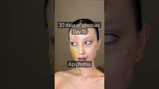 Apiphobia The fear of bees 🐝beemakeup sfx halloween makeuplook fypツ shorts beautyblogger [upl. by Enohpesrep105]