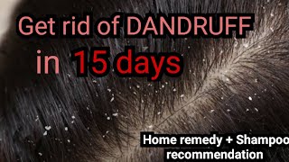 DandruffHome remedy with medicated shampoo Personal ReccomenationHair hygiene [upl. by Castra]