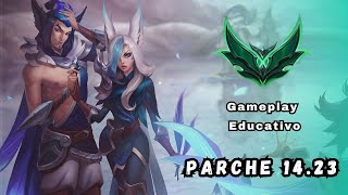 Como jugar a Xayah ADC  Como mejorar en el LOL Temporada 14  League Of Legends [upl. by Mccully522]