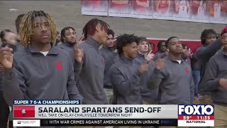 Saraland Spartans headed to Tuscaloosa to defend 6A State Championship [upl. by Buchheim]