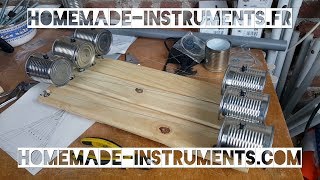 Homemade Instruments  04 How To make a Tin Can Cymbalum [upl. by Plath]