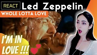 REACTING to LED ZEPPELIN  WHOLE LOTTA LOVE [upl. by Naillil]