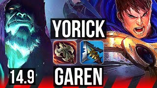 YORICK vs GAREN TOP  519  NA Diamond  149 [upl. by Ettevets]