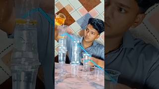 glass and water science experiment 😱 fyp diy lifehacks experiment [upl. by Johann]