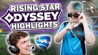 RISING STARS ODYSSEY 5 HIGHLIGHTS  JOYO GOES IN Rocket League Bubble Tournament [upl. by Leis]