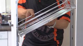 How to Install a Pull Out Pantry  Mitre 10 Easy As DIY [upl. by Eceinwahs596]