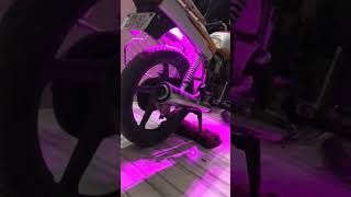 passion bike modification 💥 lights 🥵youtubeshort shorts viralshort support viral modified [upl. by Clayborn]