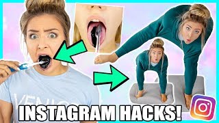 Testing Instagram Hacks and Clickbait  Success Or Disaster  Trying Clickbait Hacks [upl. by Sterrett]