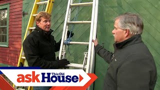 How to Use Ladders Safely  Ask This Old House [upl. by Sandell]