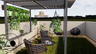 Modern Rooftop Terrace Design  Gazebo Design Ideas  Wooden Rooftop Terrace Garden  Verandas [upl. by Phio]