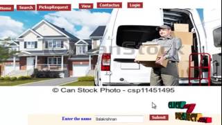 Internet based Live Courier Tracking and Delivery System  Final Year Projects 2016 [upl. by Samau]