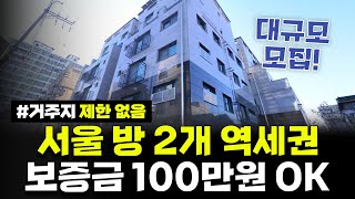 거주지 제한 없음 방 2개 역세권 서울 보증금 100만원 신청하세요 서울지역 24년 1차 청년 매입임대주택 예비입주자 모집공고 [upl. by Novelc]