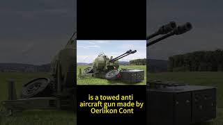 Oerlikon GDF Military Weapon shorts military weapon [upl. by Selin]