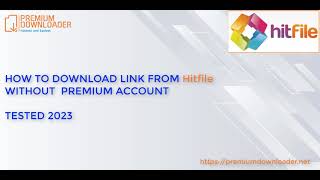 Download file from hitfilesnet hitfilesorg without premium account 2023  FREE in description [upl. by Atram]