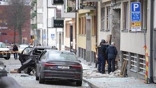 Estallan dos bombas en la ciudad sueca de Gotemburgo [upl. by Nelyak]