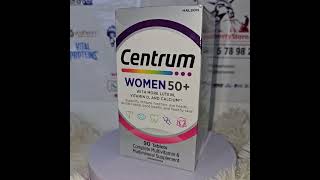 Centrum Women 50 Multivitamin 90tablets multivitamin centrum supplements multiminerals [upl. by Maura]