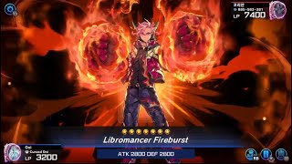 Libromancer Fireburst Summon Animation  YuGiOh Master Duel [upl. by Vale]