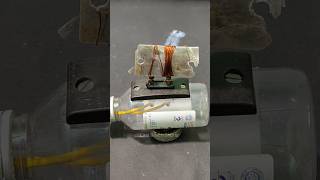 Insane electrical coil experiment  electrical science trick experiment trending [upl. by Idaf]