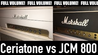 Marshall JCM 800 VS Ceriatone [upl. by Ramor996]