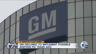 General Motors declined to implement possible ignition fix years ago [upl. by Dal]