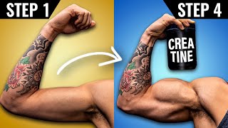 The BEST Way To Use Creatine For Muscle Growth 4 STEPS [upl. by Ingaborg391]